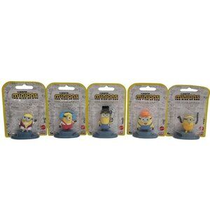Minions Mattel Micro Collection Rise Of Gru Set Of 5 Figures Jerry Stuart Kevin